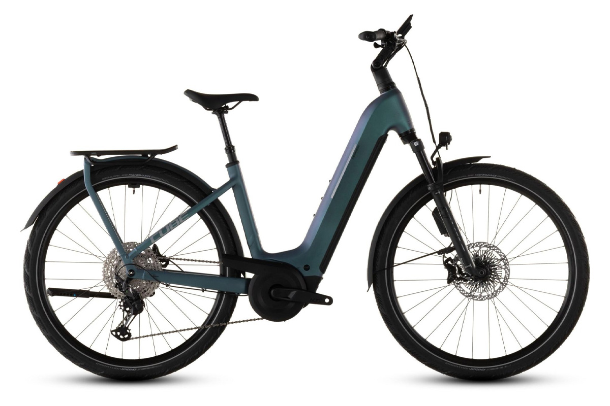 Cube Kathmandu Hybrid EXC 800 2026 - Easy Entry - Hybrid Bike - EE46cm -  (Smaragdgrey/Prism) - Wheelbase | Price Match, FREE Postage over £50, Sale Section, Cycle To Work, 0% Finance.