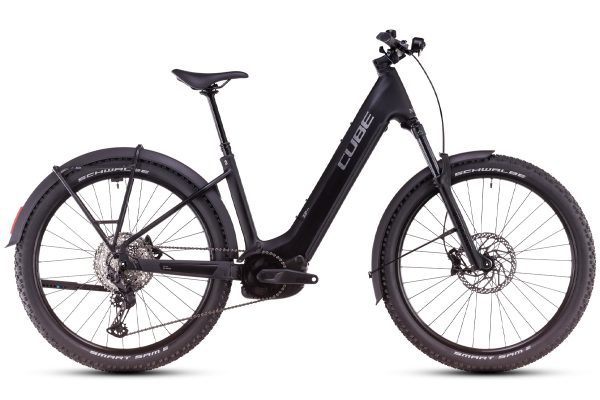 2025 Cube Reaction Hybrid Race 800 Allroad : Black/Metal : EEM