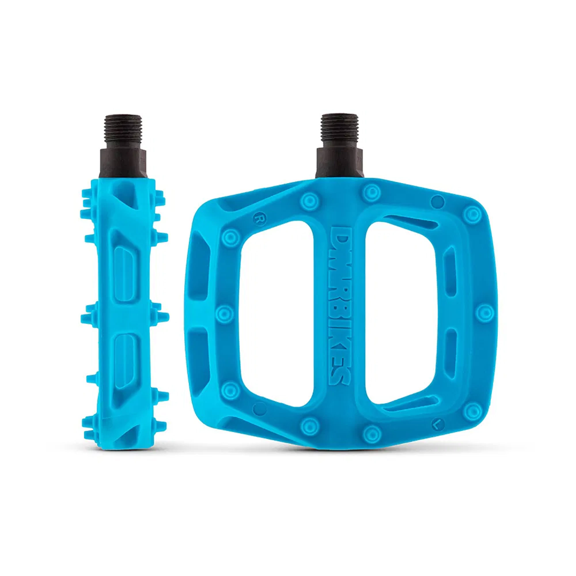 DMR V6 Plastic Pedals - One Size, Blue - Wheelbase | Price Match, FREE Postage over £50, Sale Section, Cycle To Work, 0% Finance.