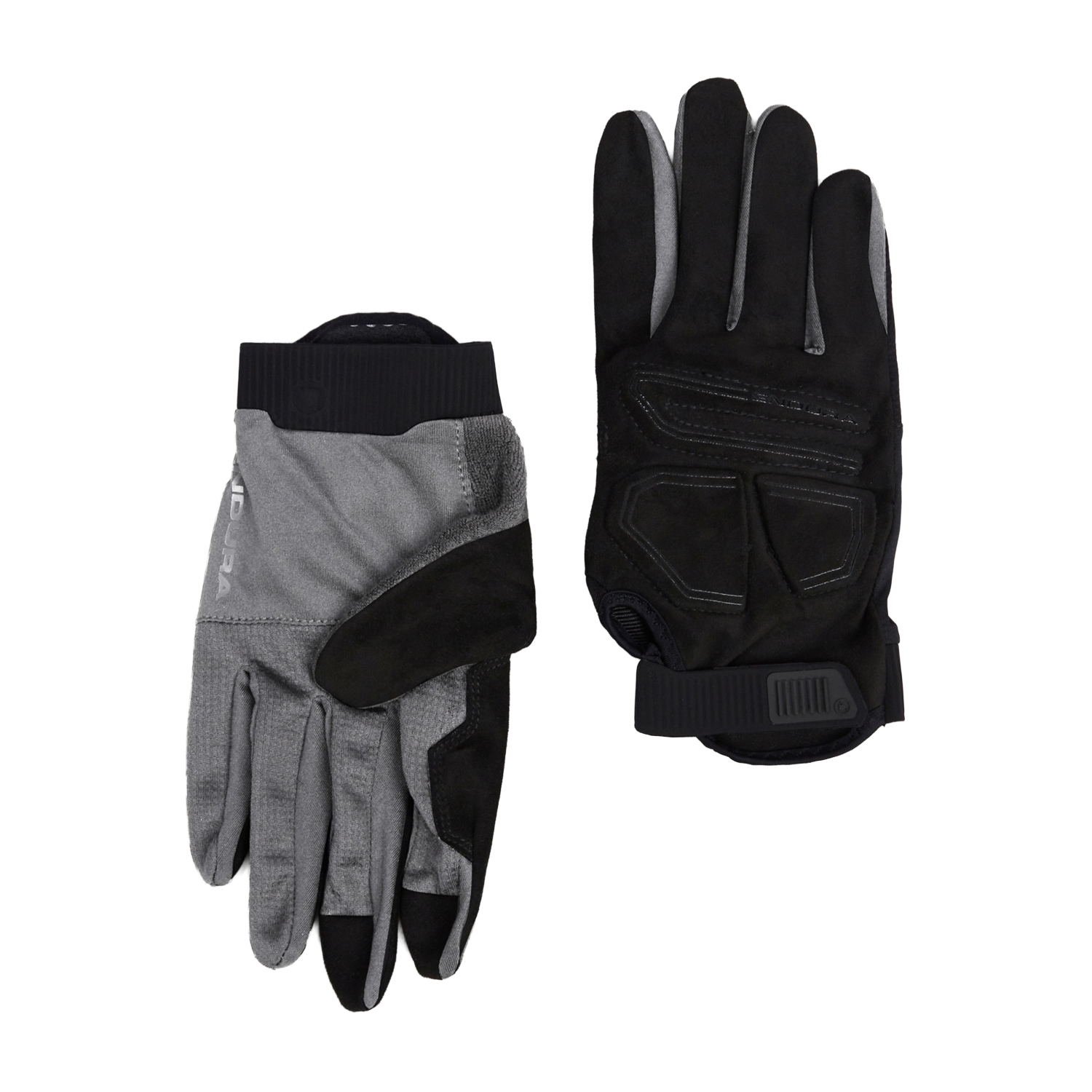 Endura Loop Full Finger Gloves - M, Carbon Grey - Wheelbase | Price Match, FREE Postage over £50, Sale Section, Cycle To Work, 0% Finance.