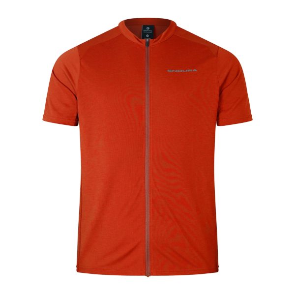 Endura Loop S/S Zipped Jersey : FRD : S