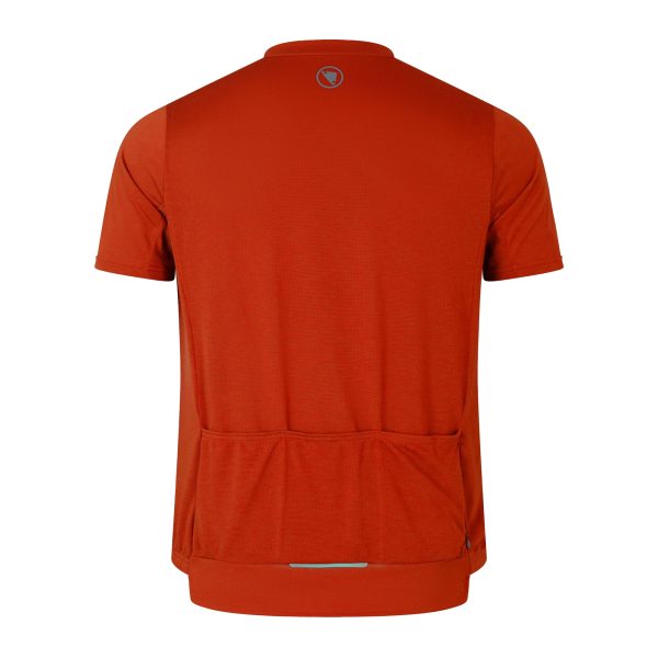 Endura Loop S/S Zipped Jersey : FRD : S