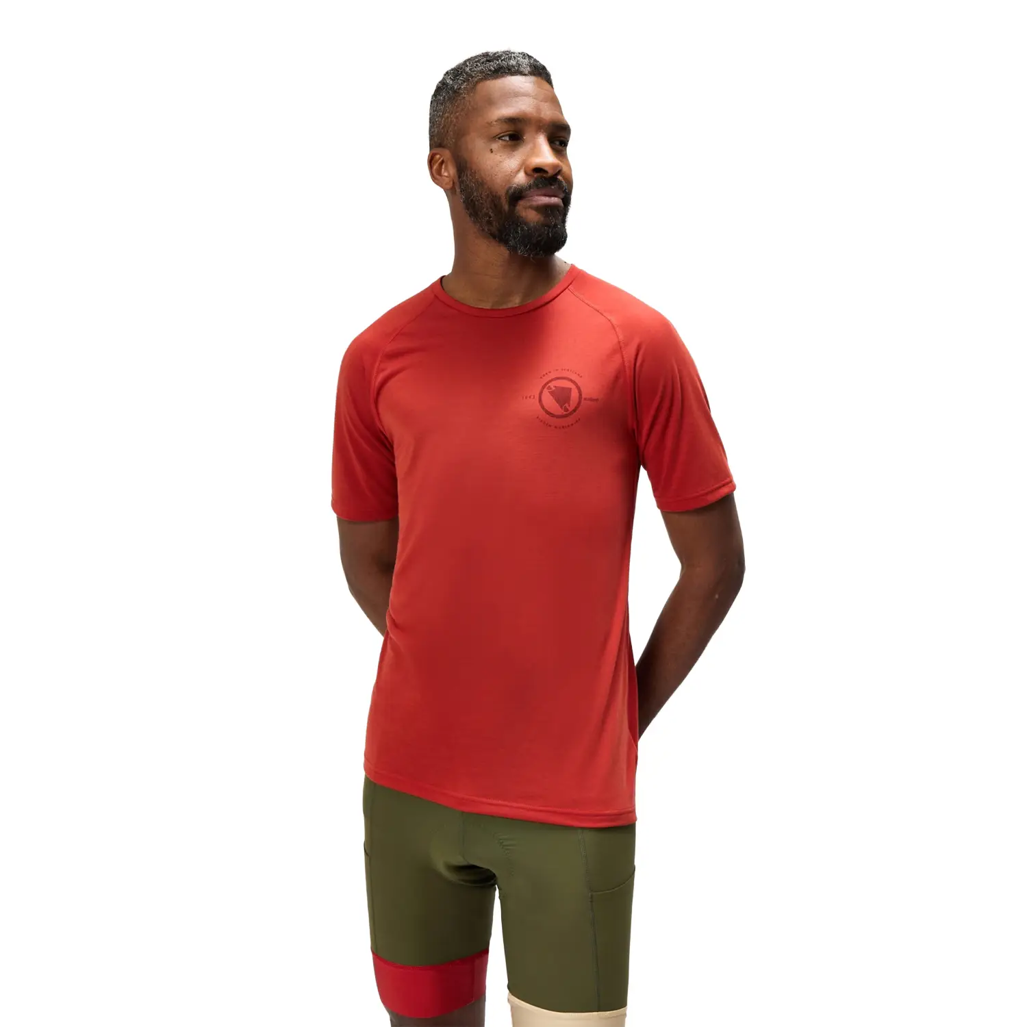 Endura Loop Short Sleeve Tech Tee - XL, Brick Red - Wheelbase | Price Match, FREE Postage over £50, Sale Section, Cycle To Work, 0% Finance.