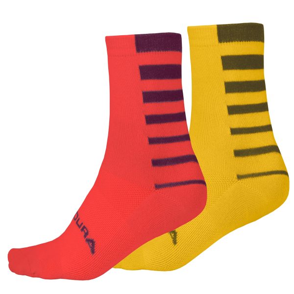 Endura Coolmax Race (2-Pk) Sock : PO : L-XL