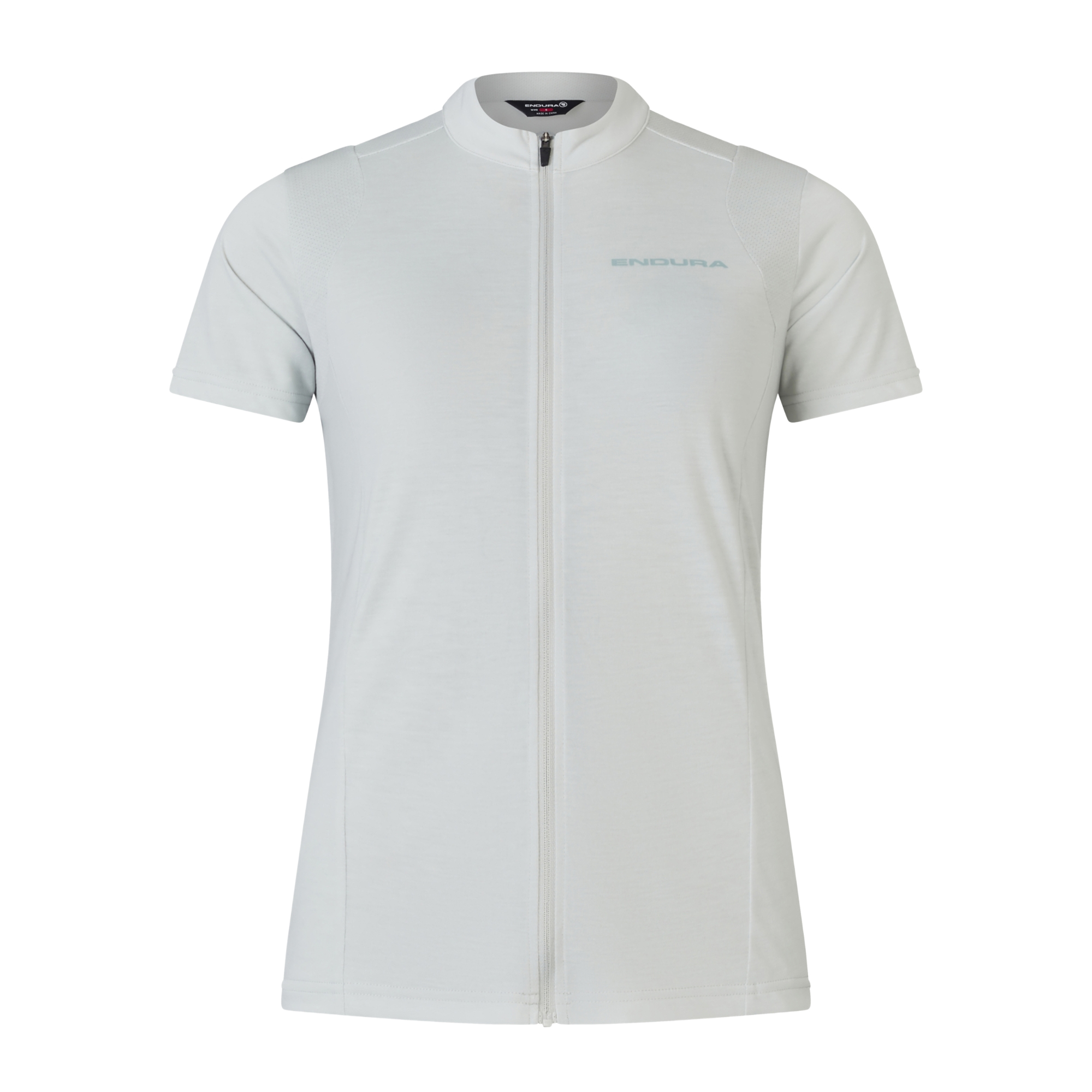 Endura Womens Loop Short Sleeve Zipped Jersey - L, Mains Grey - Wheelbase | Price Match, FREE Postage over £50, Sale Section, Cycle To Work, 0% Finance.