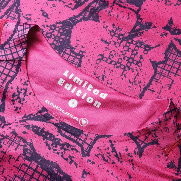 Endura W Grid Floral Ltd  S/S Tee : PPP : XS