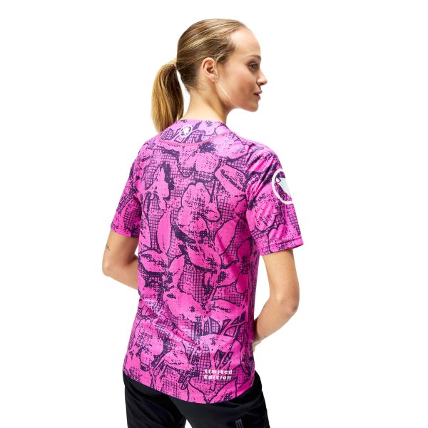 Endura W Grid Floral Ltd  S/S Tee : PPP : XS