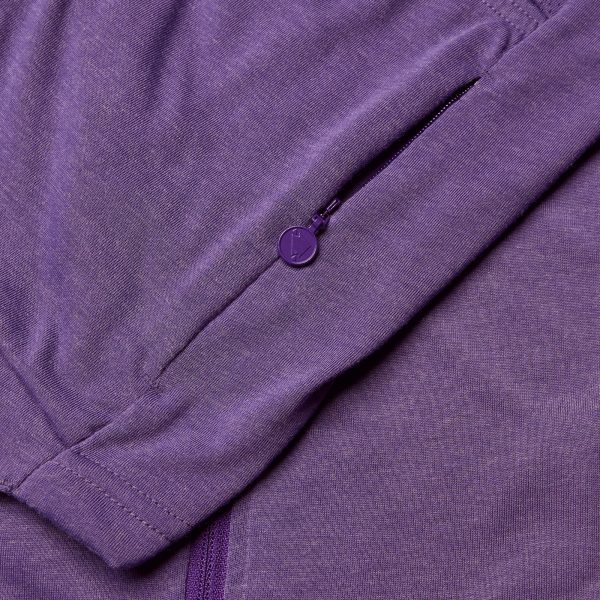 Endura W Loop S/S Zipped Jersey : HTR : XS
