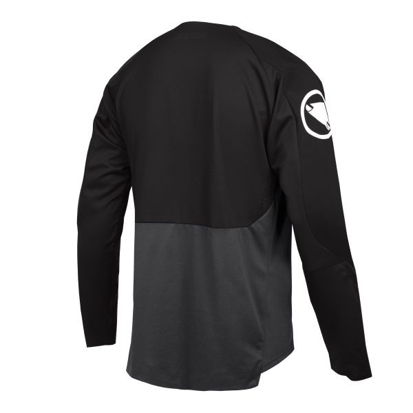 Endura MT500 Burner L/S Jersey: Black : L