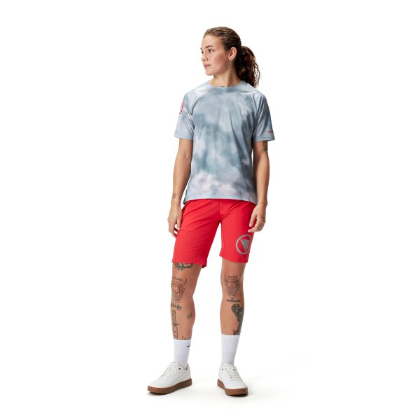 Endura Womens Cloud Tee Ltd : Dreich Grey : XS