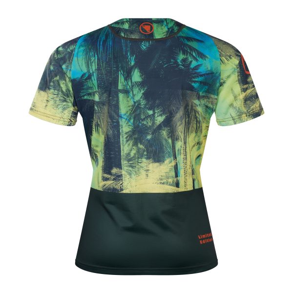 Endura Womens Tropical Tee Ltd : Ghillie Green : XS