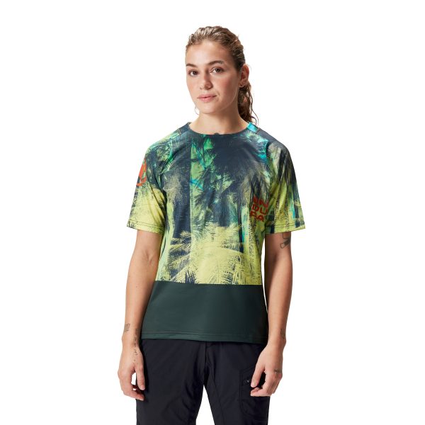 Endura Womens Tropical Tee Ltd : Ghillie Green : XS
