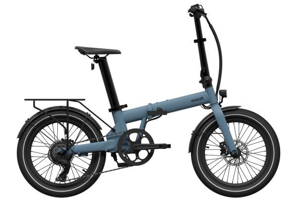2025 Eovolt Afternoon 20" Origins Folding Electric Bike  : Ocean Blue