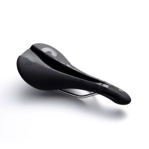 Fabric Line Race Team Shallow Titanium Rail Saddle | Black | 142 x 282mm