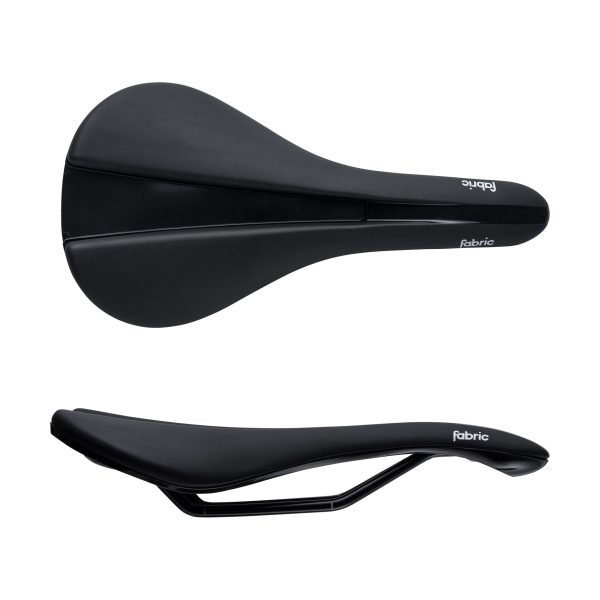 Line Sport Shallow Steel Saddle (Blk, 142 x 282 mm)