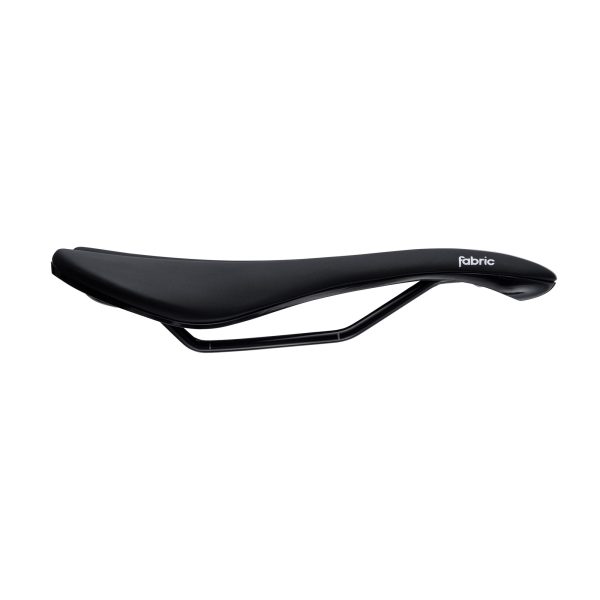 Line Sport Shallow Steel Saddle (Blk, 142 x 282 mm)