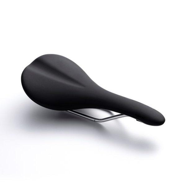 Scoop Race Flat Ti Saddle (Blk, 142 x 282 mm)