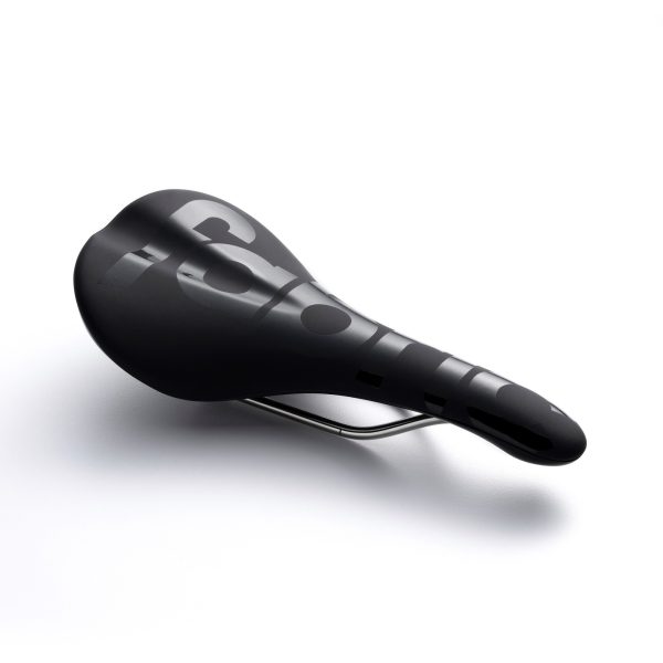 Scoop Race Shallow Ti Saddle (Black, 142 x 282 mm)