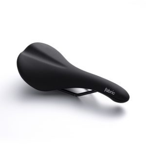 Fabric Scoop Sport Radius Steel Rail Saddle | Black | 142 x 282mm