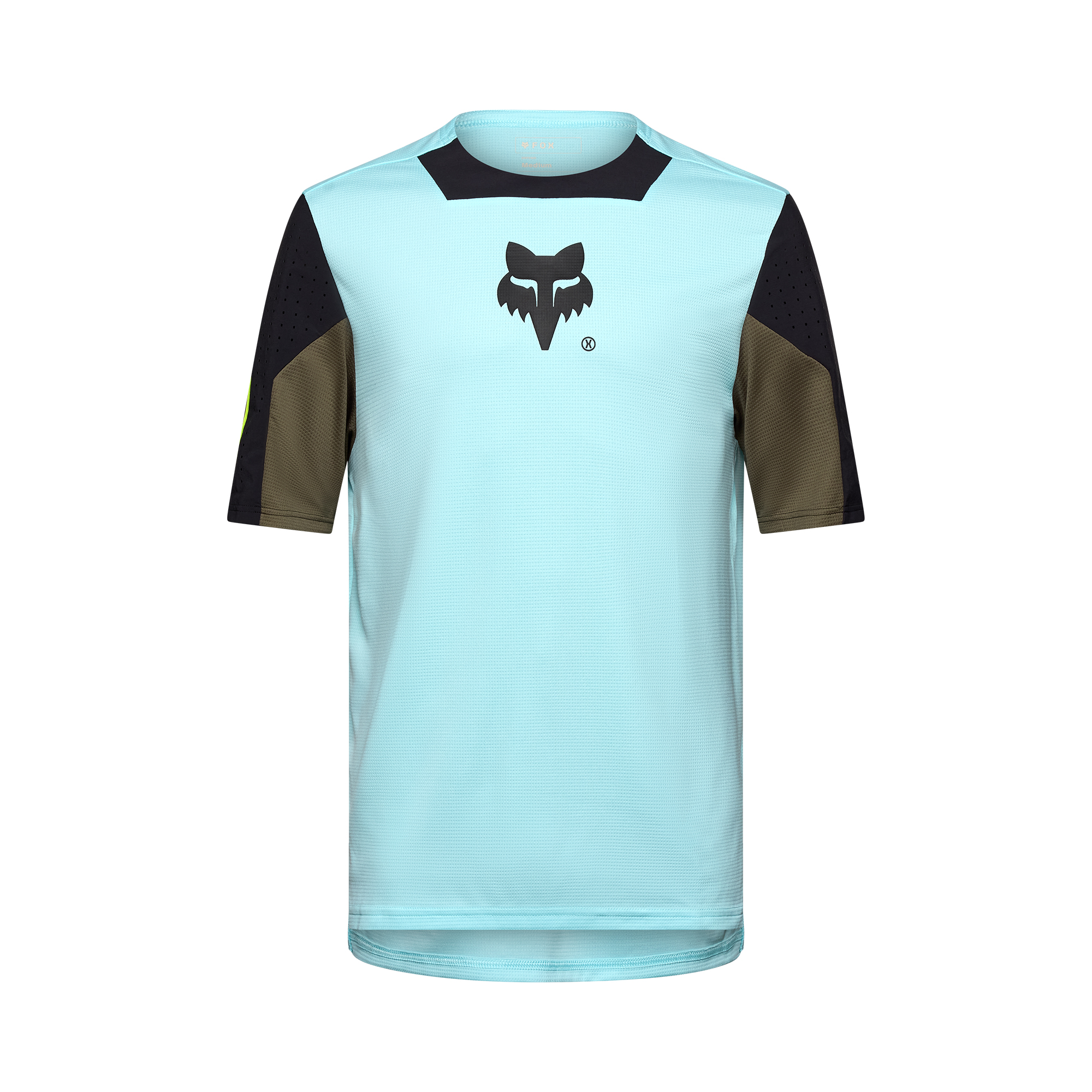 Fox Defend Short Sleeve Elevated Jersey | Light Blue