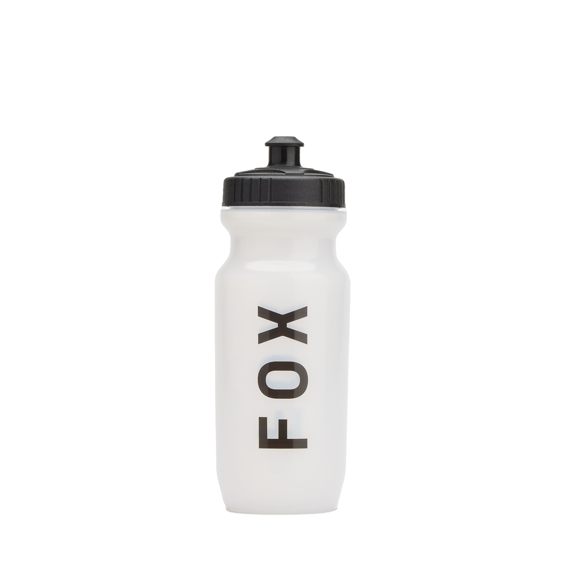 Fox Text Water Bottle | 625ml | Clear