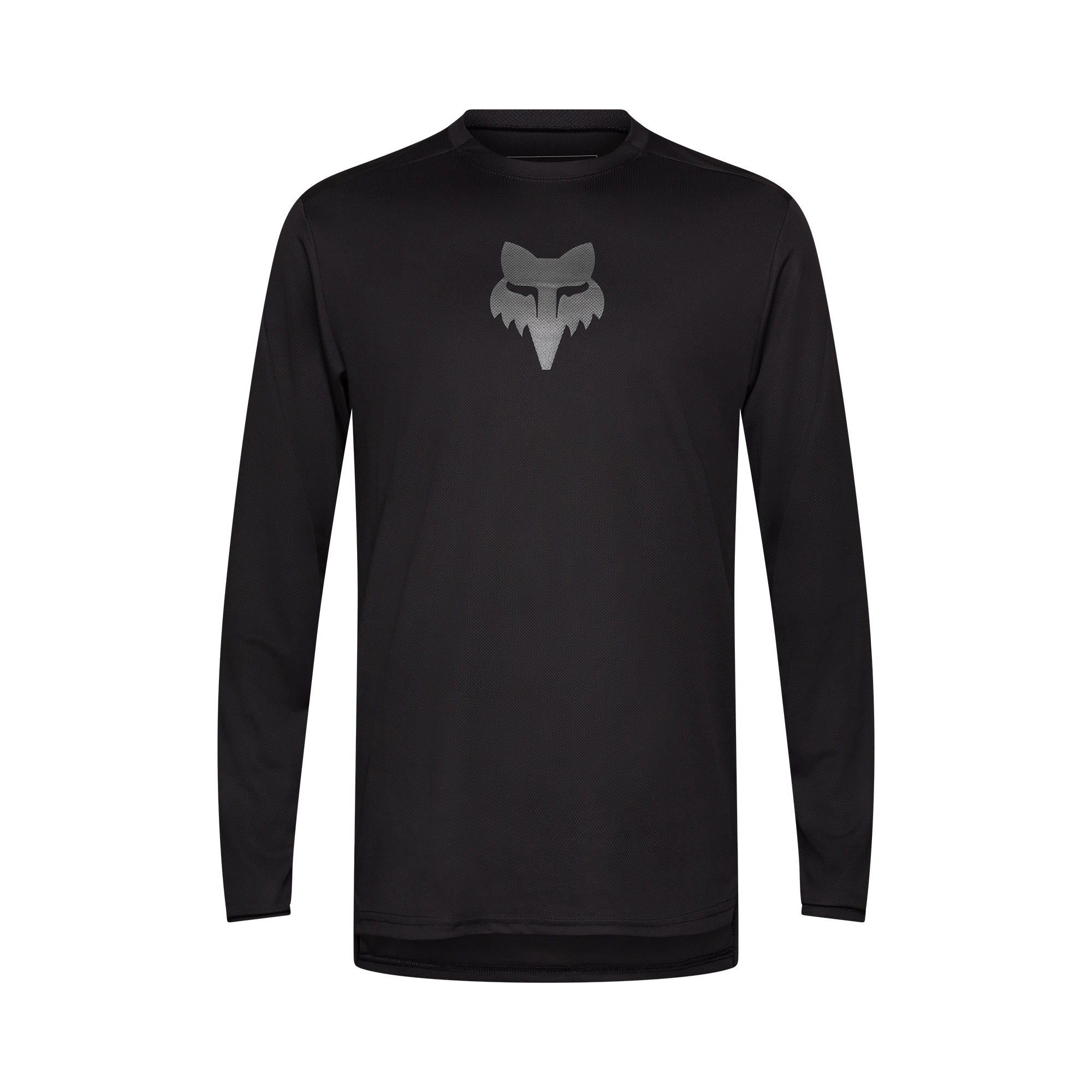 Fox Ranger Long Sleeve Fox Head MTB Jersey | Black