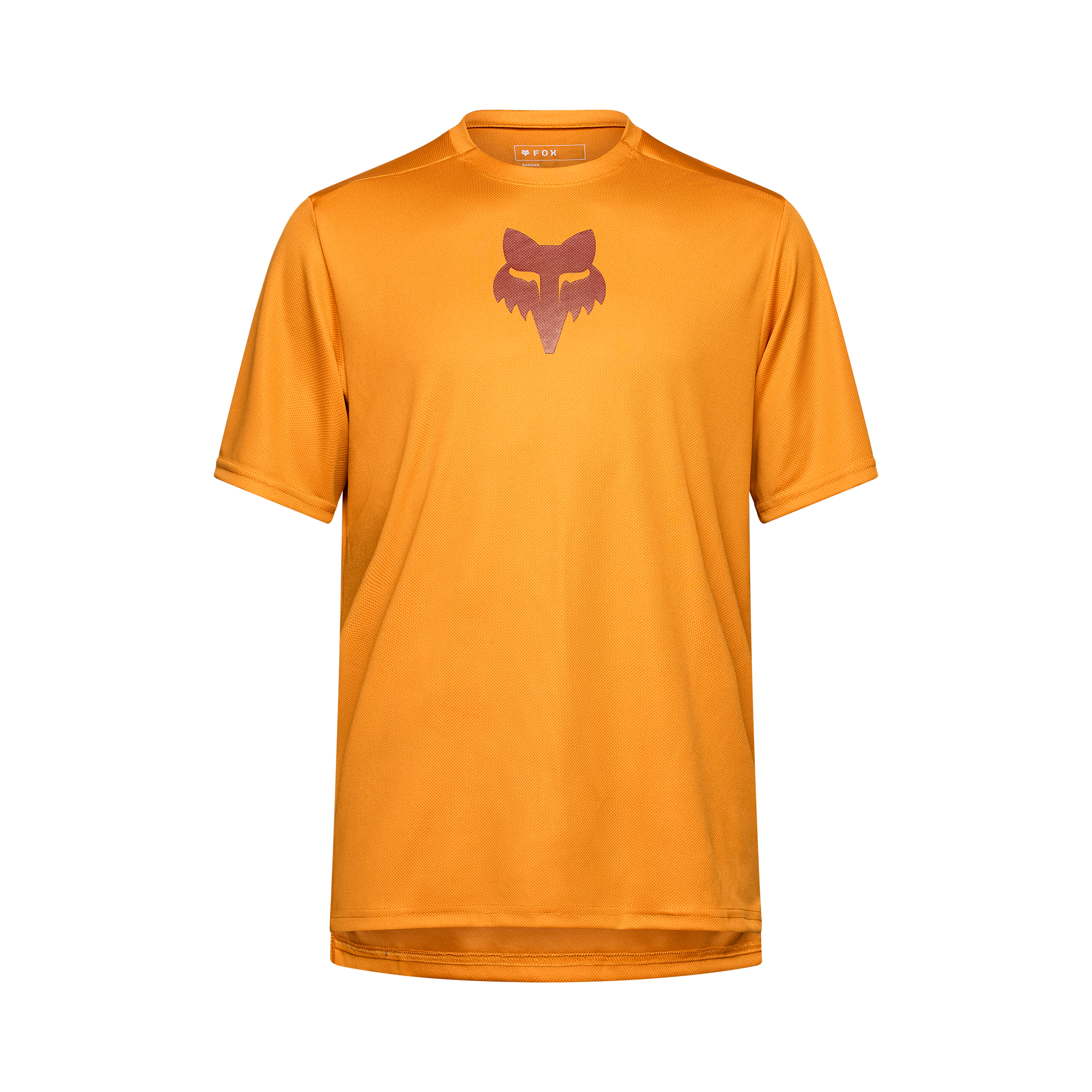Fox Ranger Short Sleeve Fox Head MTB Jersey | Carmel Brown