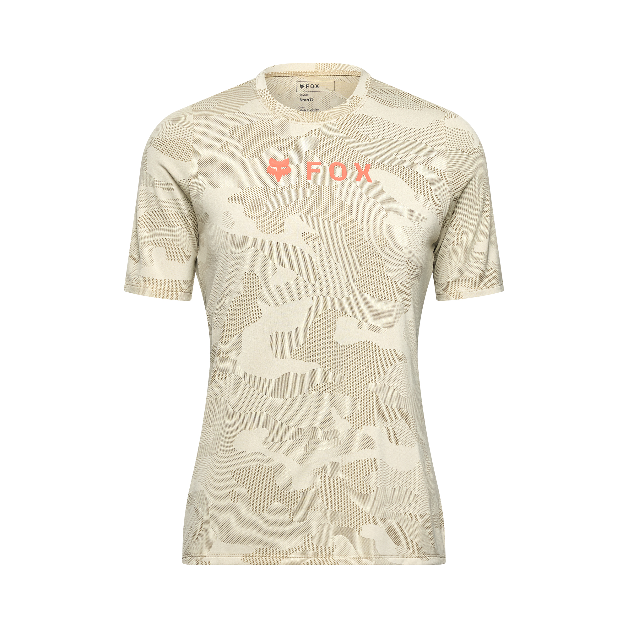 Fox Womens Ranger Tru Dri Short Sleeve MTB Jersey | Cream