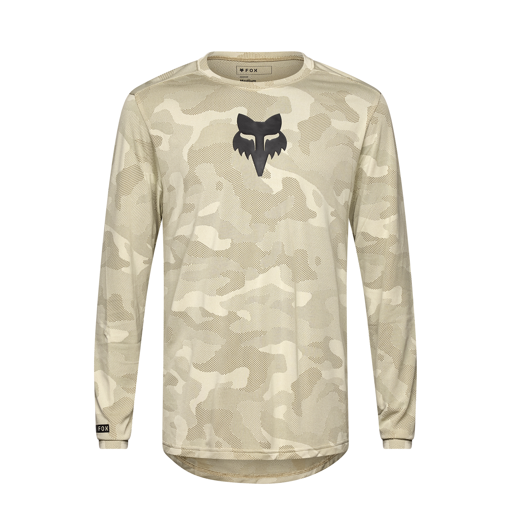 Fox Ranger Tru Dri Long Sleeve MTB Jersey | Cream