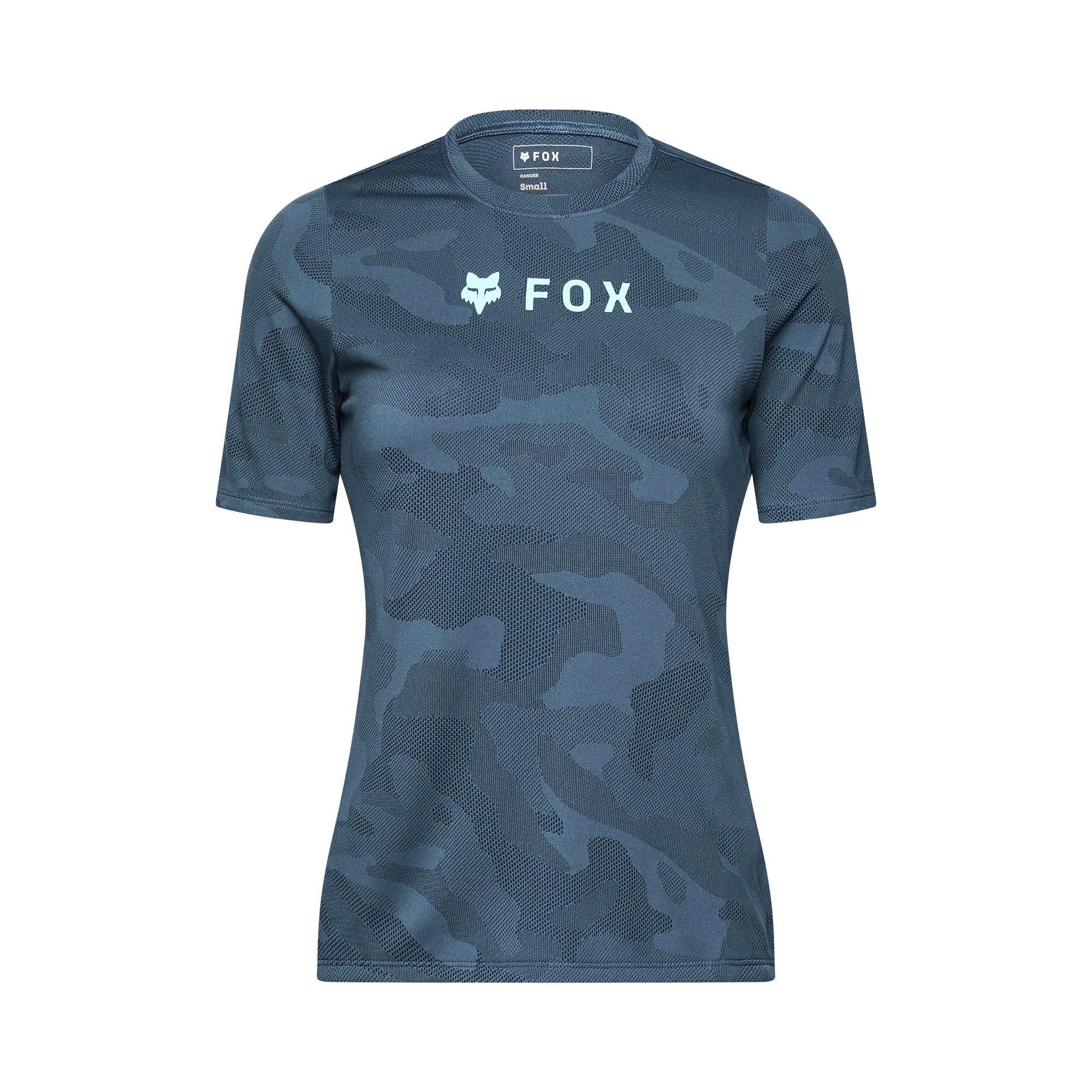 Fox Womens Ranger Tru Dri Short Sleeve MTB Jersey | Dark Vintage Blue