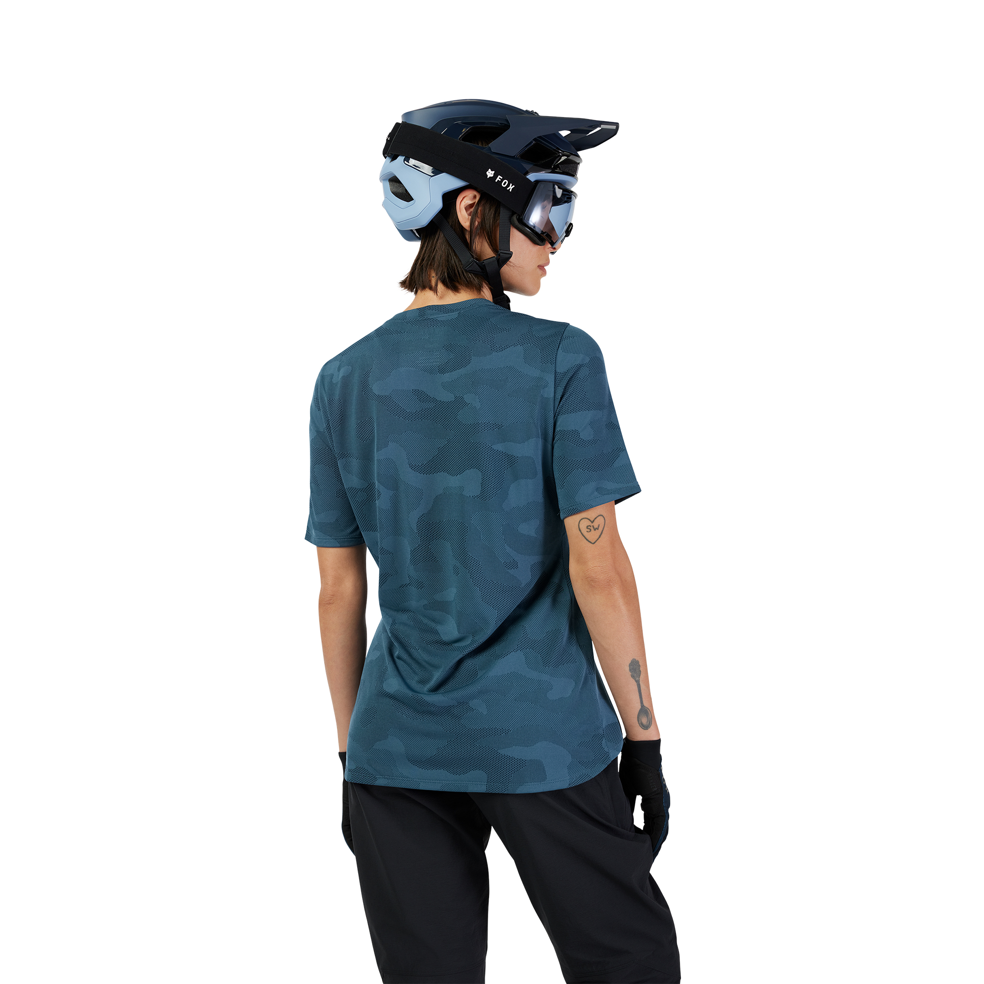 Fox W Ranger Tru Dri SS Jersey : Dark Vintage : L