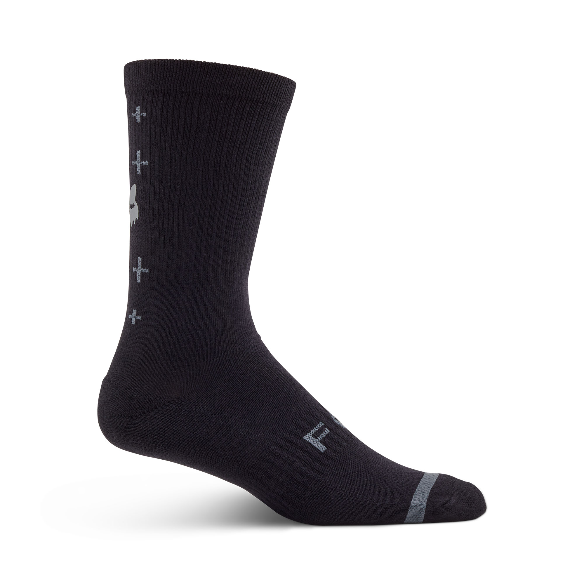 8-inch-defend-sock-lunar-black-1