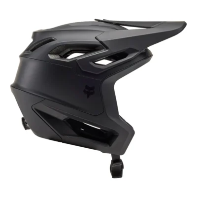 Fox_Dropframe_Pro_Matte_Black_MTB_Helmet_Black_1