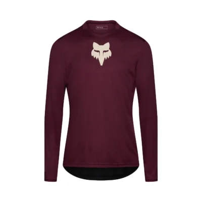 Fox_Ranger_Fox_Head_Long_Sleeve_MTB_Jersey_Dark_Maroon_1