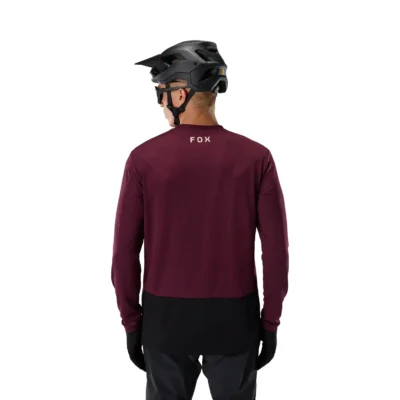 Fox_Ranger_Fox_Head_Long_Sleeve_MTB_Jersey_Dark_Maroon_4