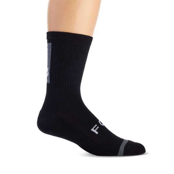 Fox 8" Defend Sock : Black : L/XL