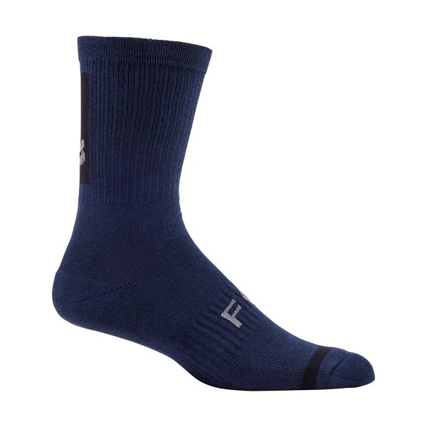 Fox 8" Defend Sock : Black : L/XL