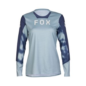 Fox Womens Defend LS Jersey Taunt | Gun Metal
