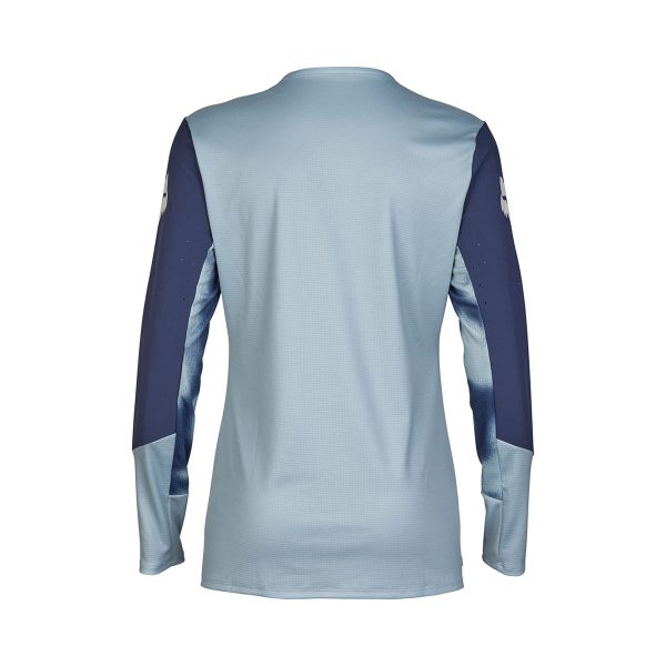 Fox Womens Defend LS Jersey Taunt : Gunmetal : L
