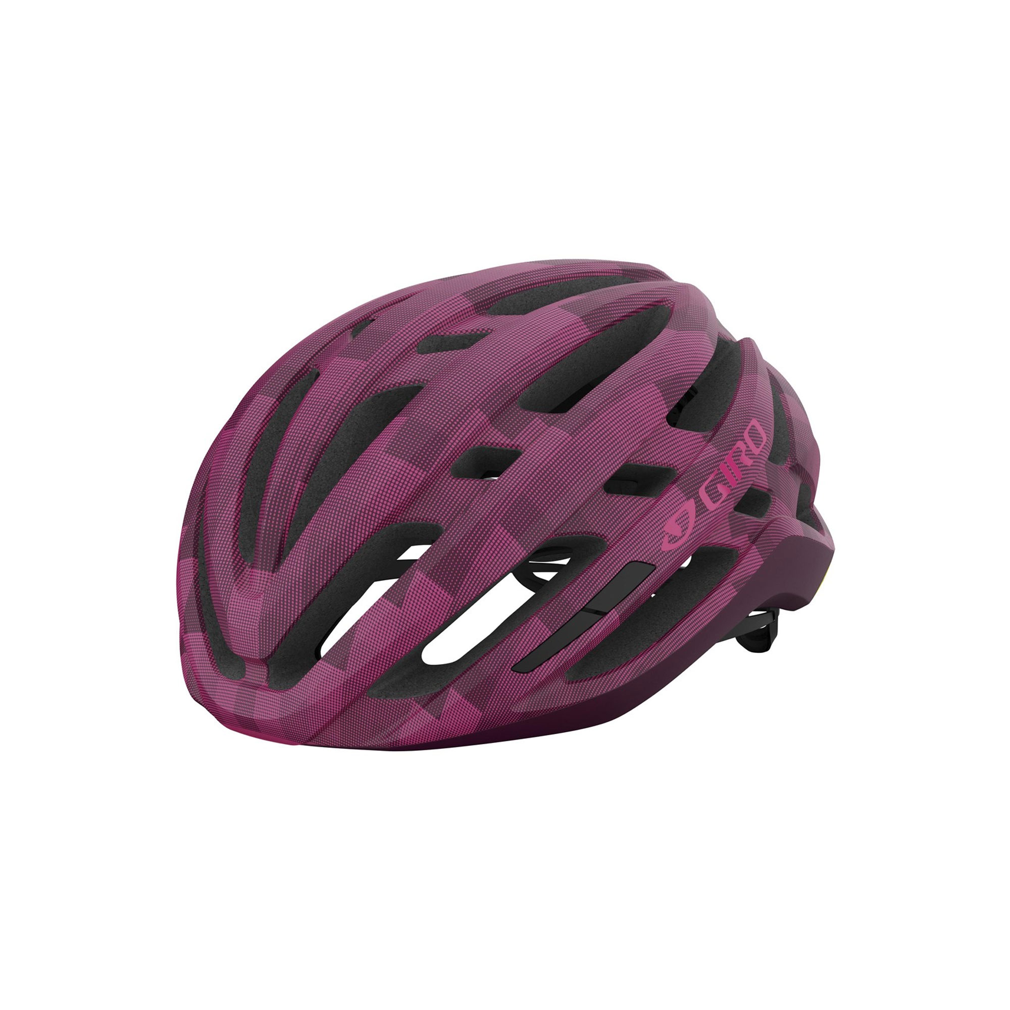 Giro Agilis Mips Road Helmet : Matte Black/Bright Red M 55-59cm