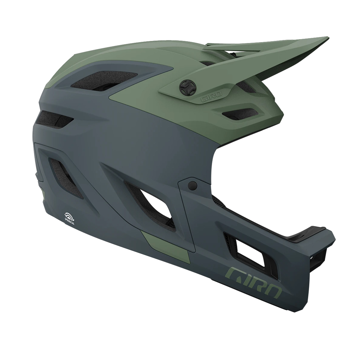 Giro_Coalition_Full_Face_MTB_Helmet_Green_Grey_3