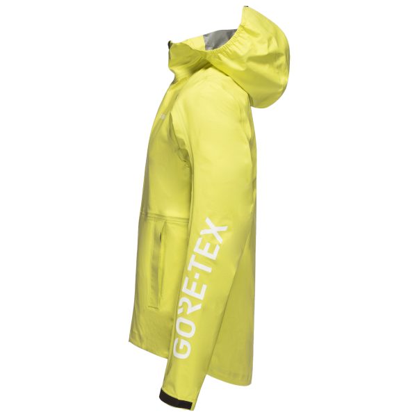 Gore Lupra 2.0 GORE-TEX LE1 Hooded Jacket Mens : Lime Yellow : L