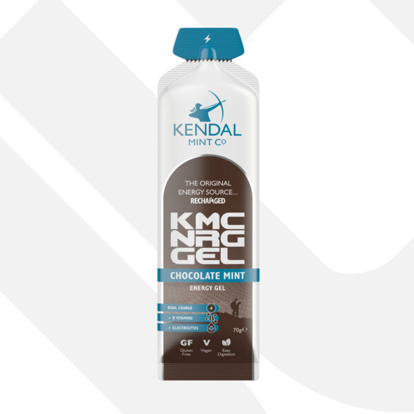 Kendal Mint Co. NRG Gel | Chocolate Mint Flavoured Energy Gel | 70g