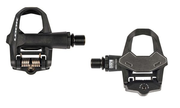 LOOK KEO 2 MAX PEDALS WITH KEO GRIP CLEAT: BLACK