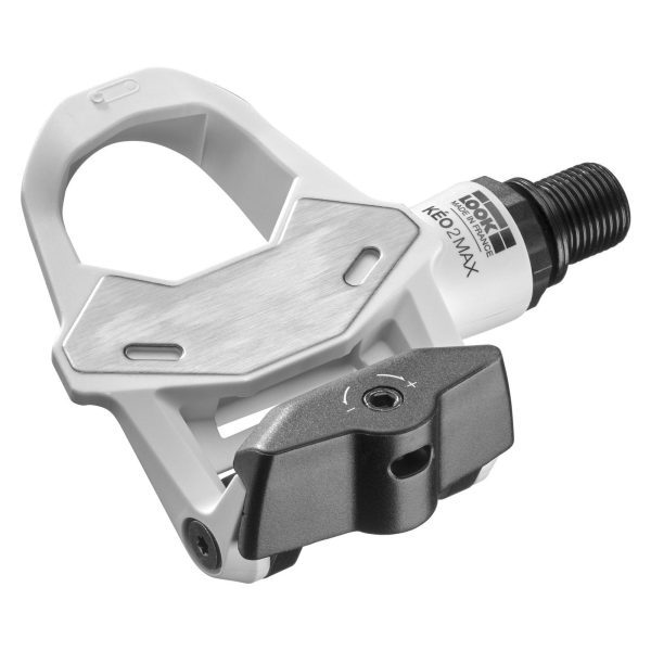 Look Keo 2 Max Pedals With Keo Grip Cleat: White