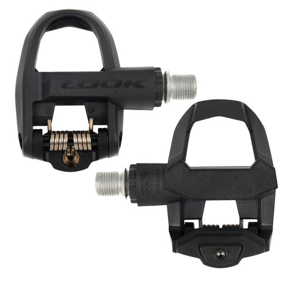Look Keo Classic 3 Pedals With Keo Grip Cleat: Black