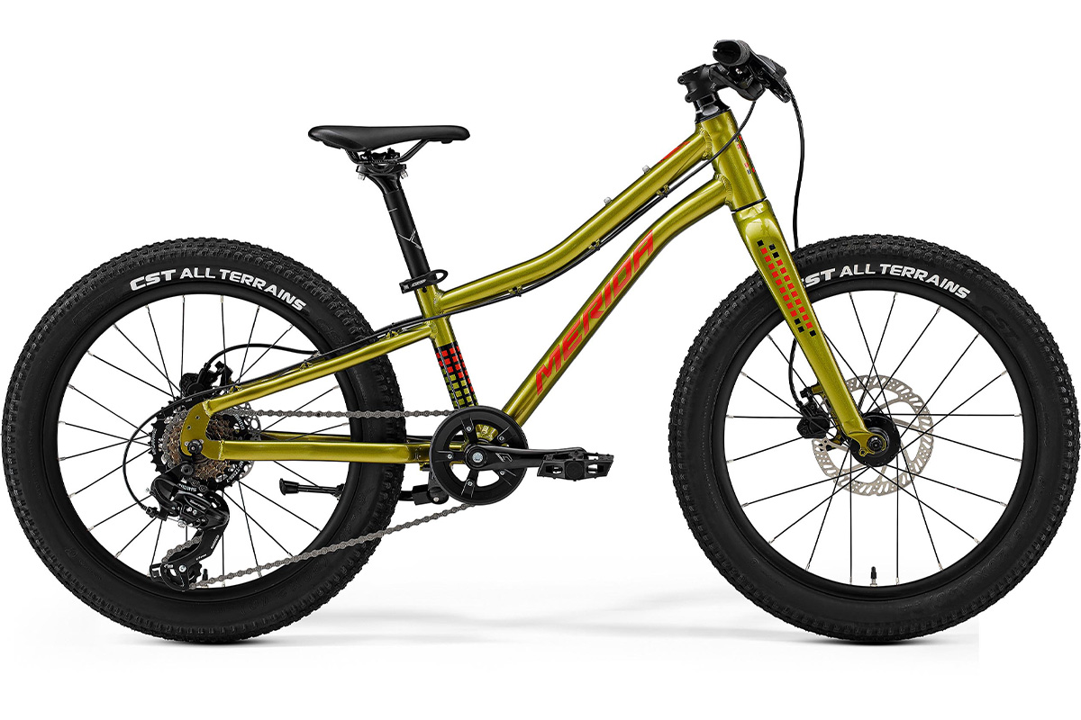2025 Merida Matts J.20+ : Green/Red/Black : 20"