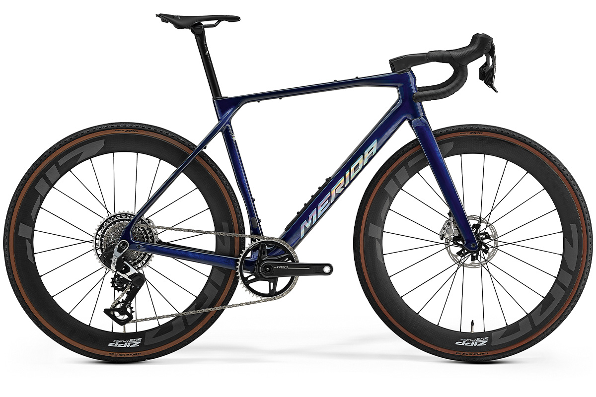 Merida Mission 10K 2026 - Gravel Race Bike - M - Blue (Glossy Blue Clear Coat) - Wheelbase | Price Match, FREE Postage over £50, Sale Section, Cycle To Work, 0% Finance.