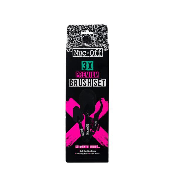 Muc-Off 3 x Brush Set