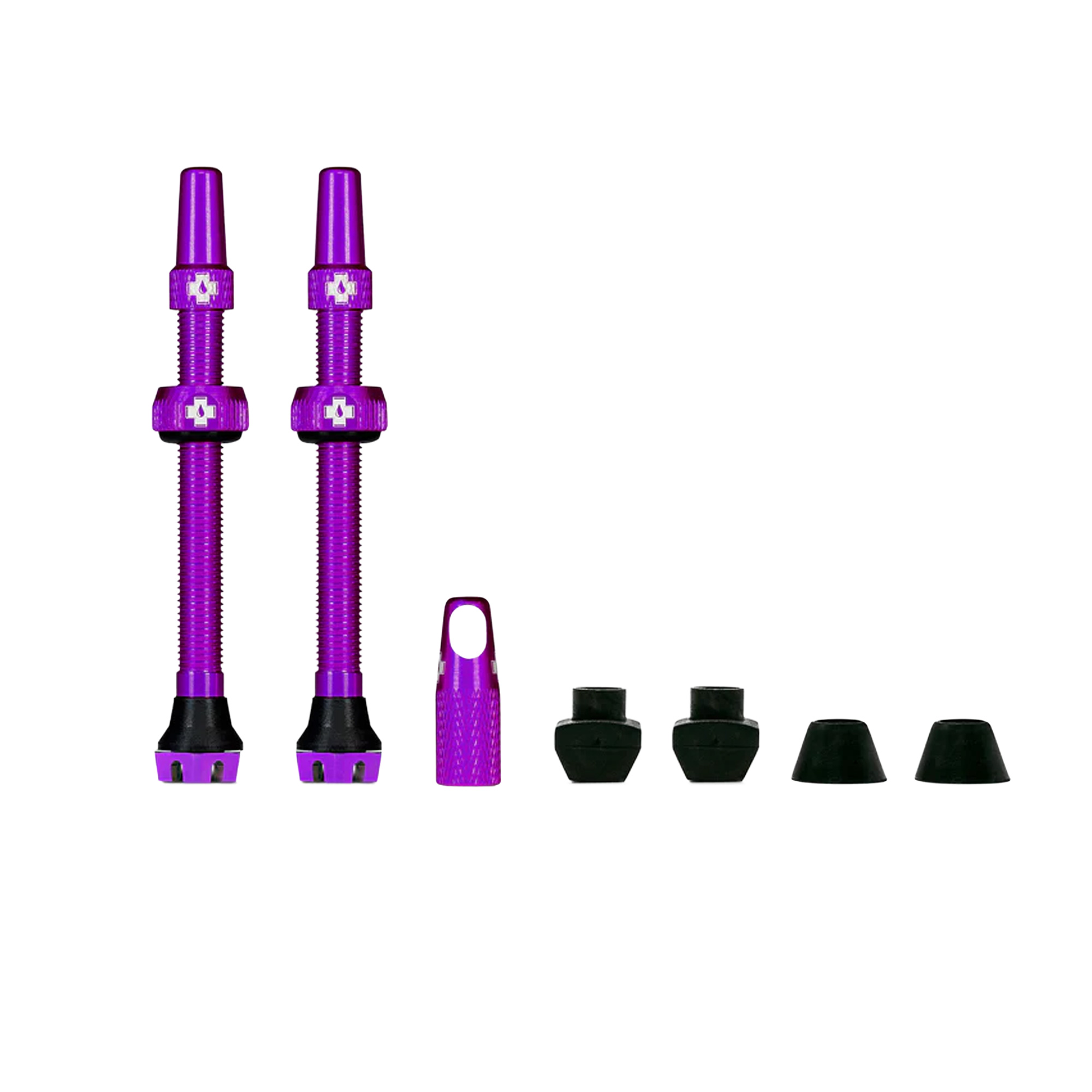 Muc-Off Tubeless Valves V2 - 44mm - 44mm, Purple - Wheelbase | Price Match, FREE Postage over £50, Sale Section, Cycle To Work, 0% Finance.